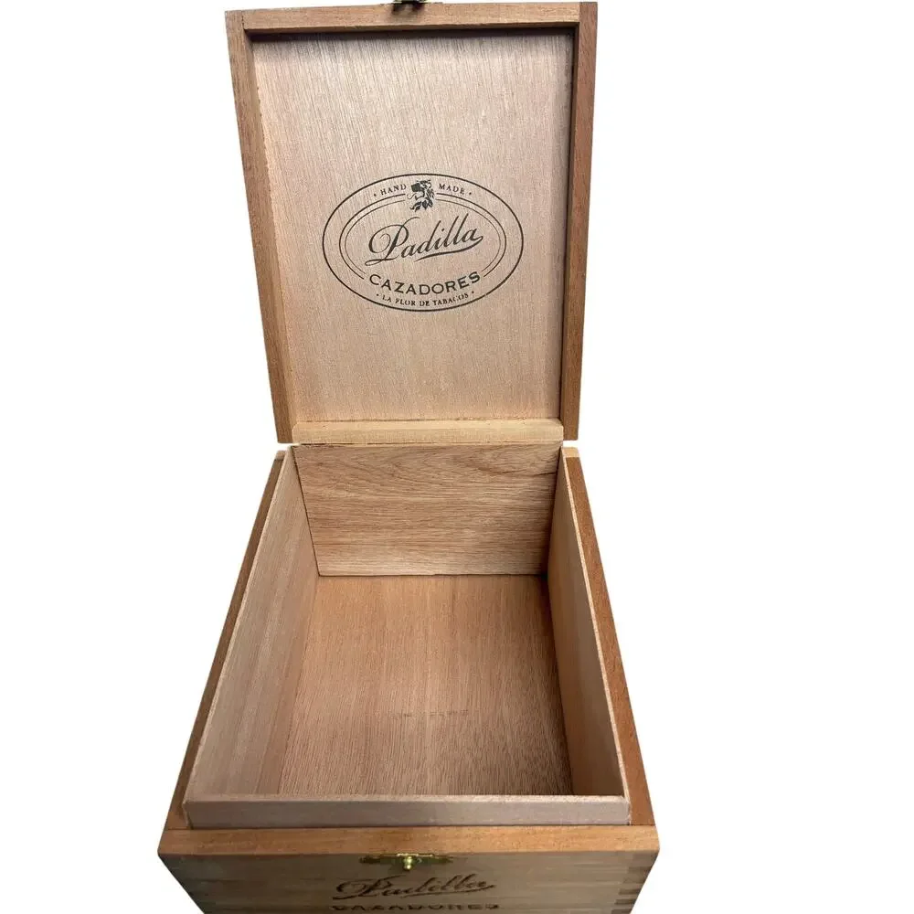 Padilla Cazadores Cigar Box Collector Storage Mancave